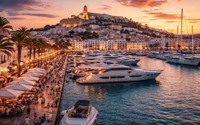 ¿Cuáles son las atracciones cerca del Puerto de Ibiza?