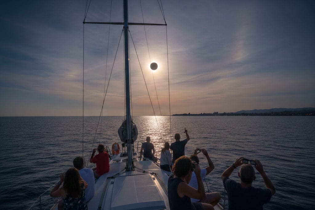 Eclipse and Sunset: The Unique Experience of August 12th