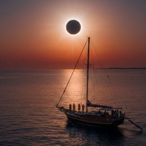 Eclipse and Sunset: The Unique Experience of August 12th